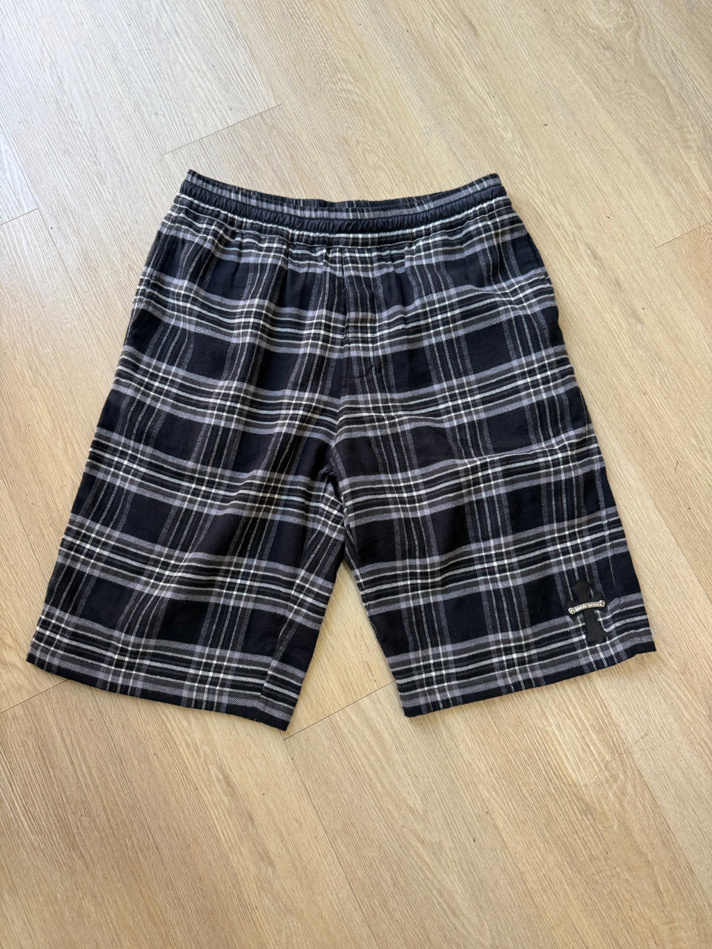 Chrome Hearts afterschool flannel shorts size XL