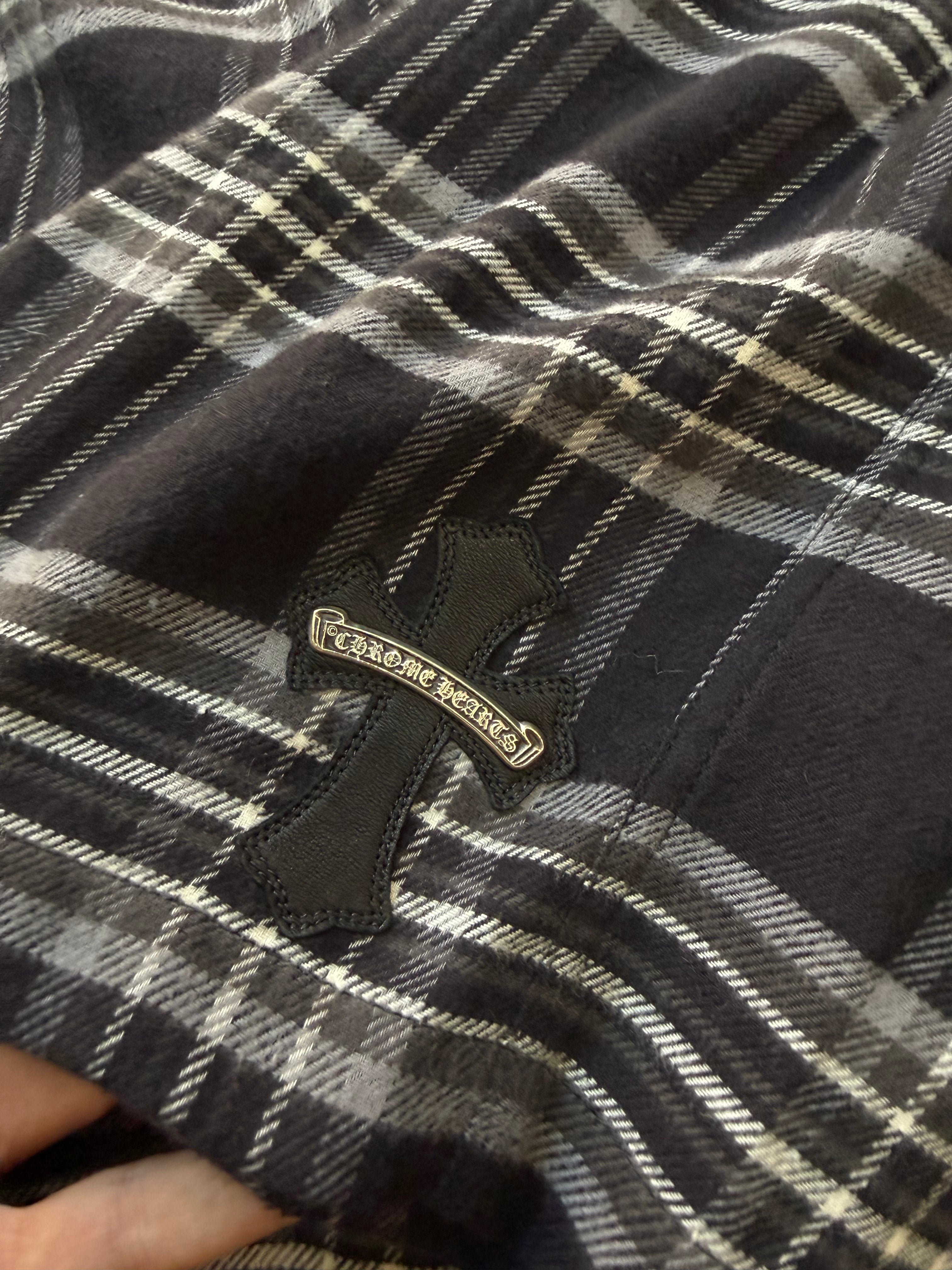 Chrome Hearts afterschool flannel shorts size XL