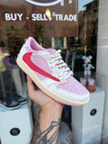 Travis Scott x Air Jordan 1 Retro Low OG PINK NEW