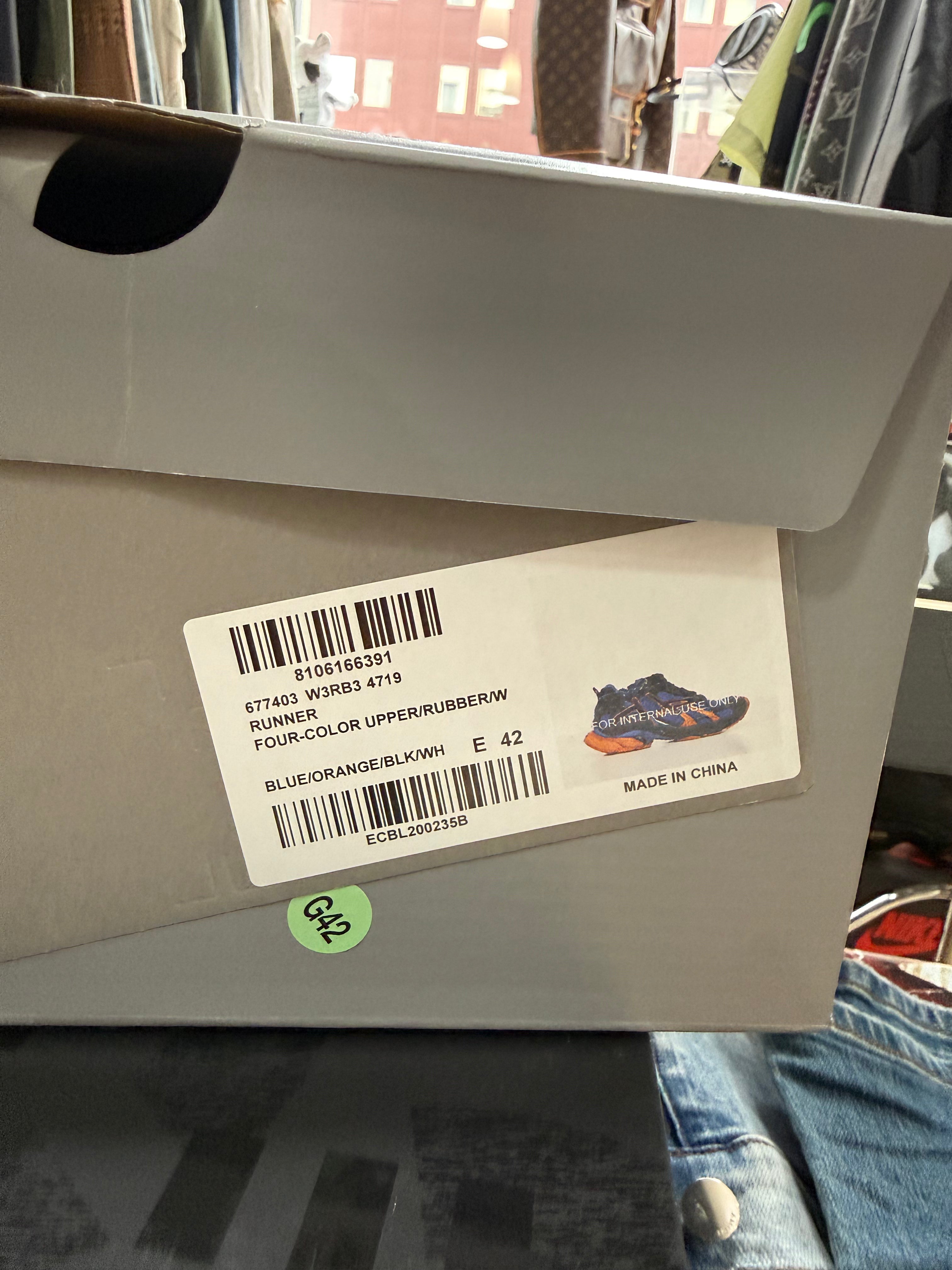 Balenciaga runner Size 42 fit 43 condizioni 9,5/10