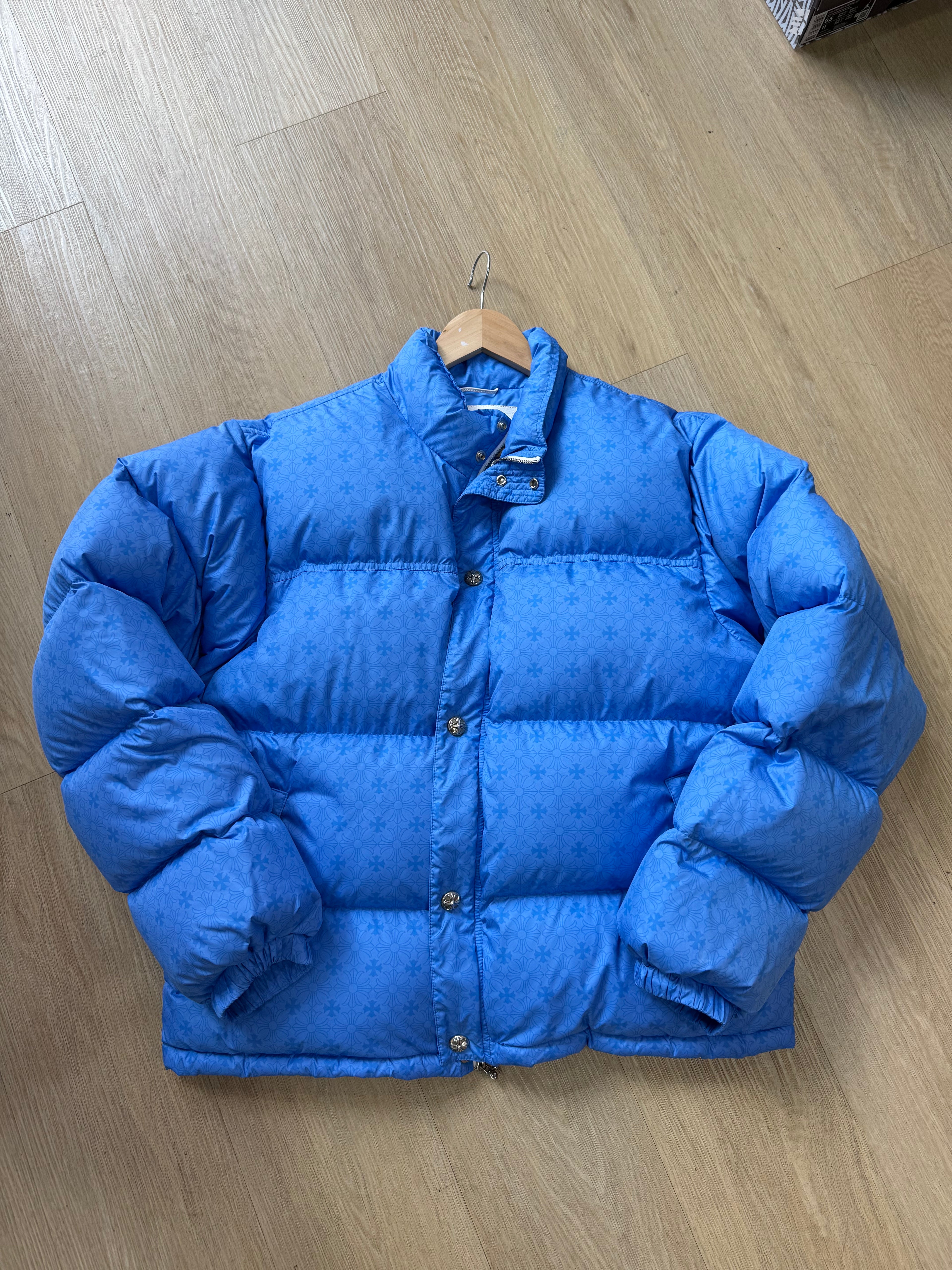 Chrome Hearts monogram puffer Jacket size L