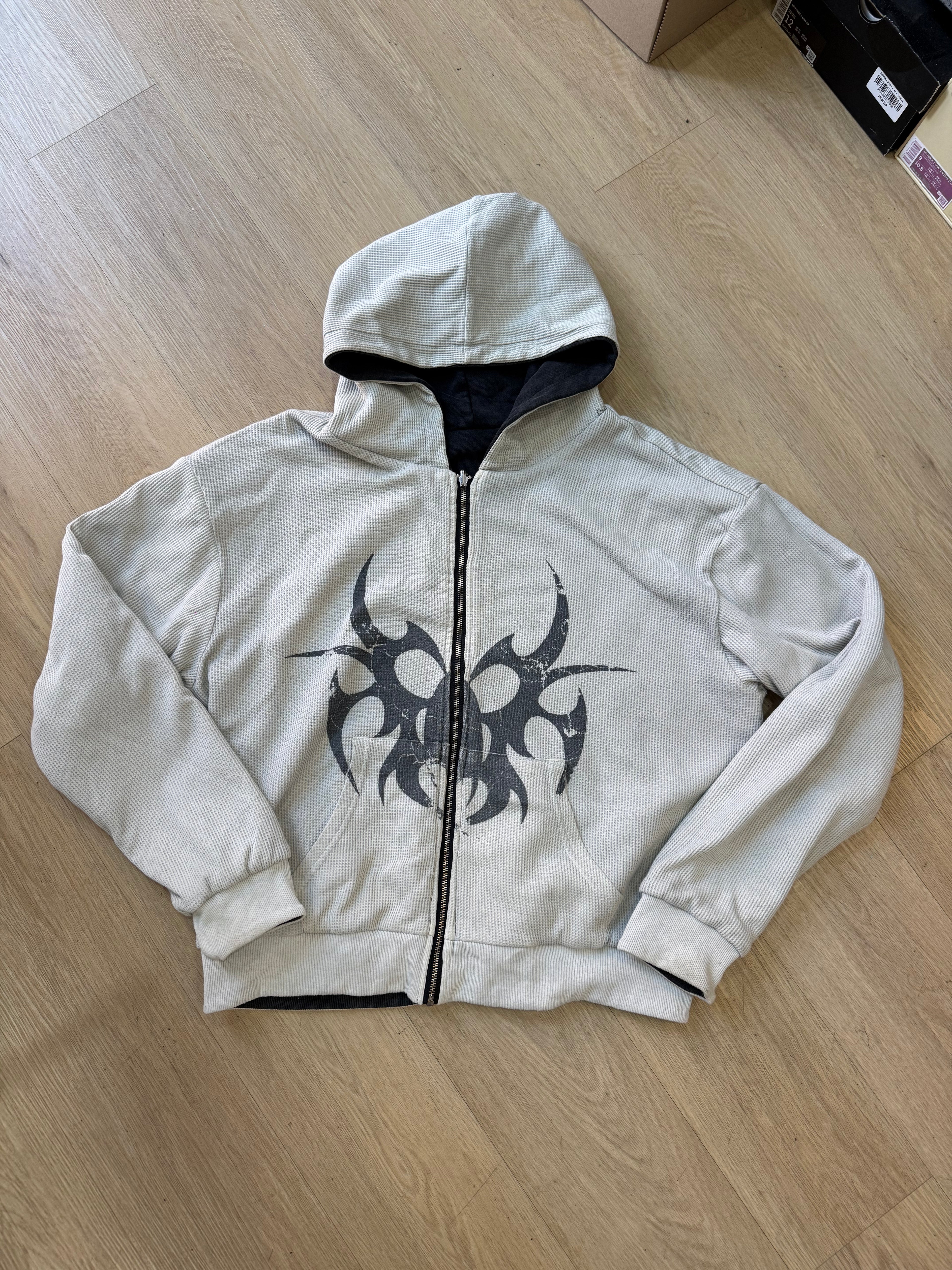Chew Forever zip hoodie reversibile XL