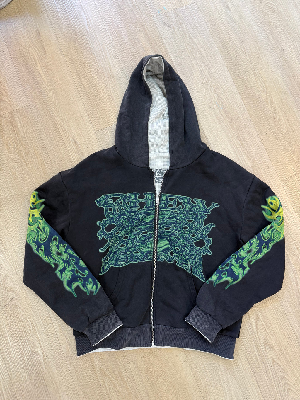 Chew Forever zip hoodie reversibile XL