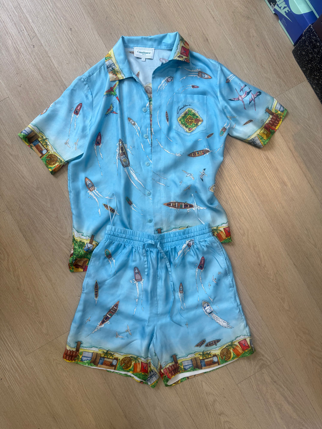 Completo Casablanca Size S 100% seta cond 9/10