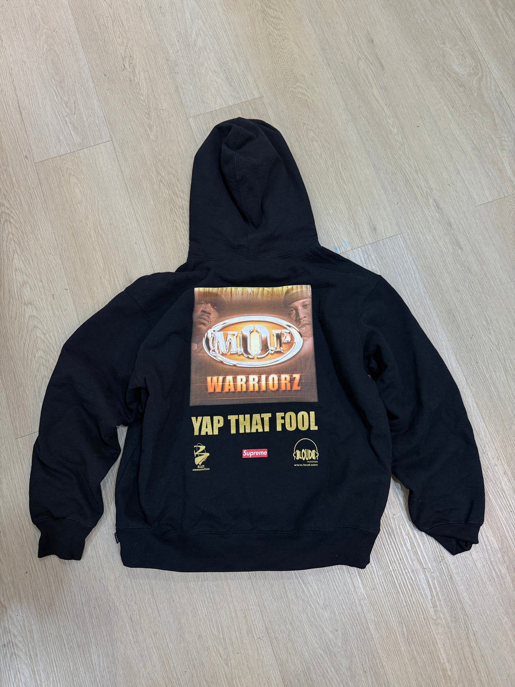 Supreme M.O.P. Hoodie Size M cond 9/10