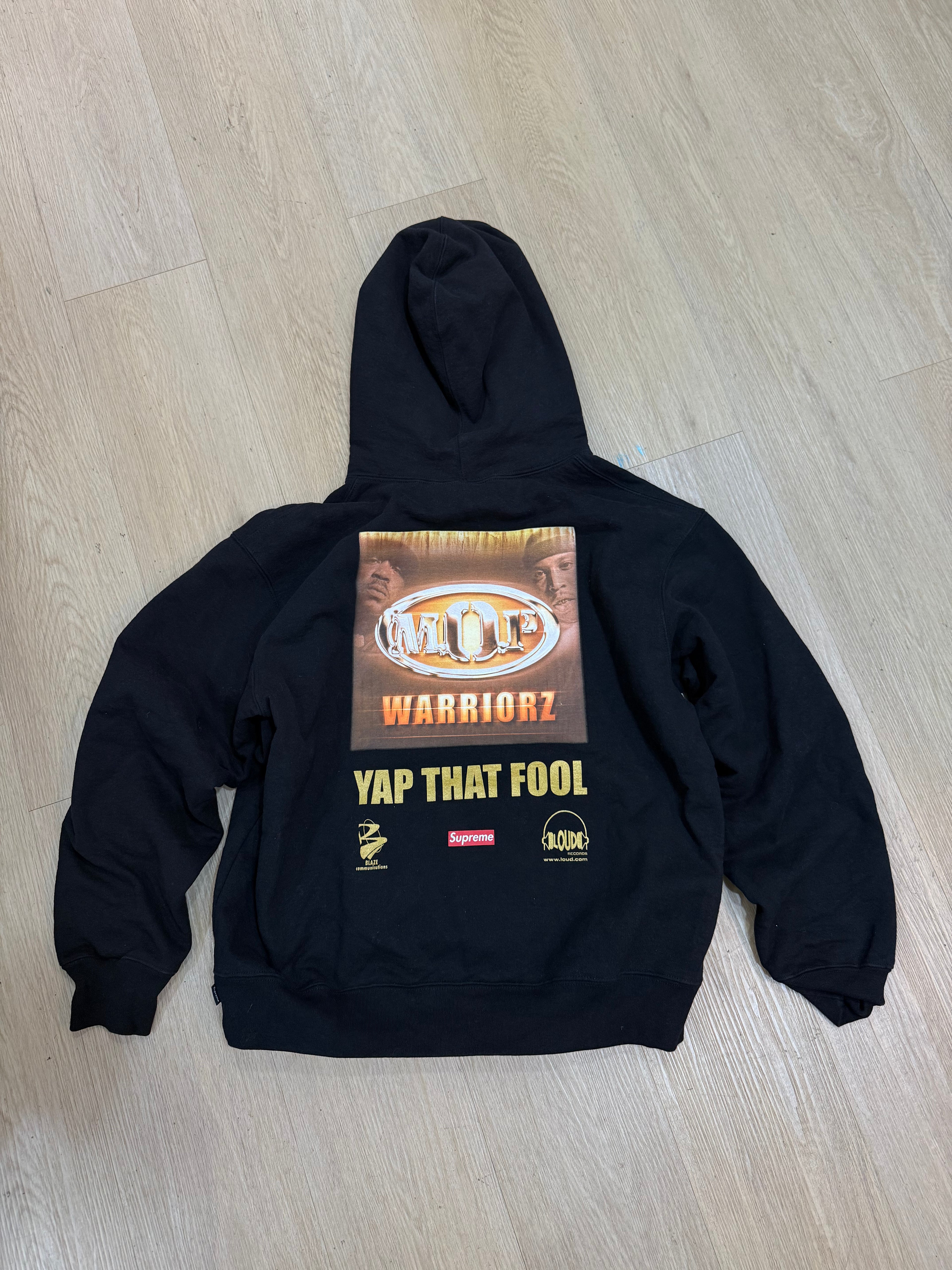 Supreme M.O.P. Hoodie Size M cond 9/10