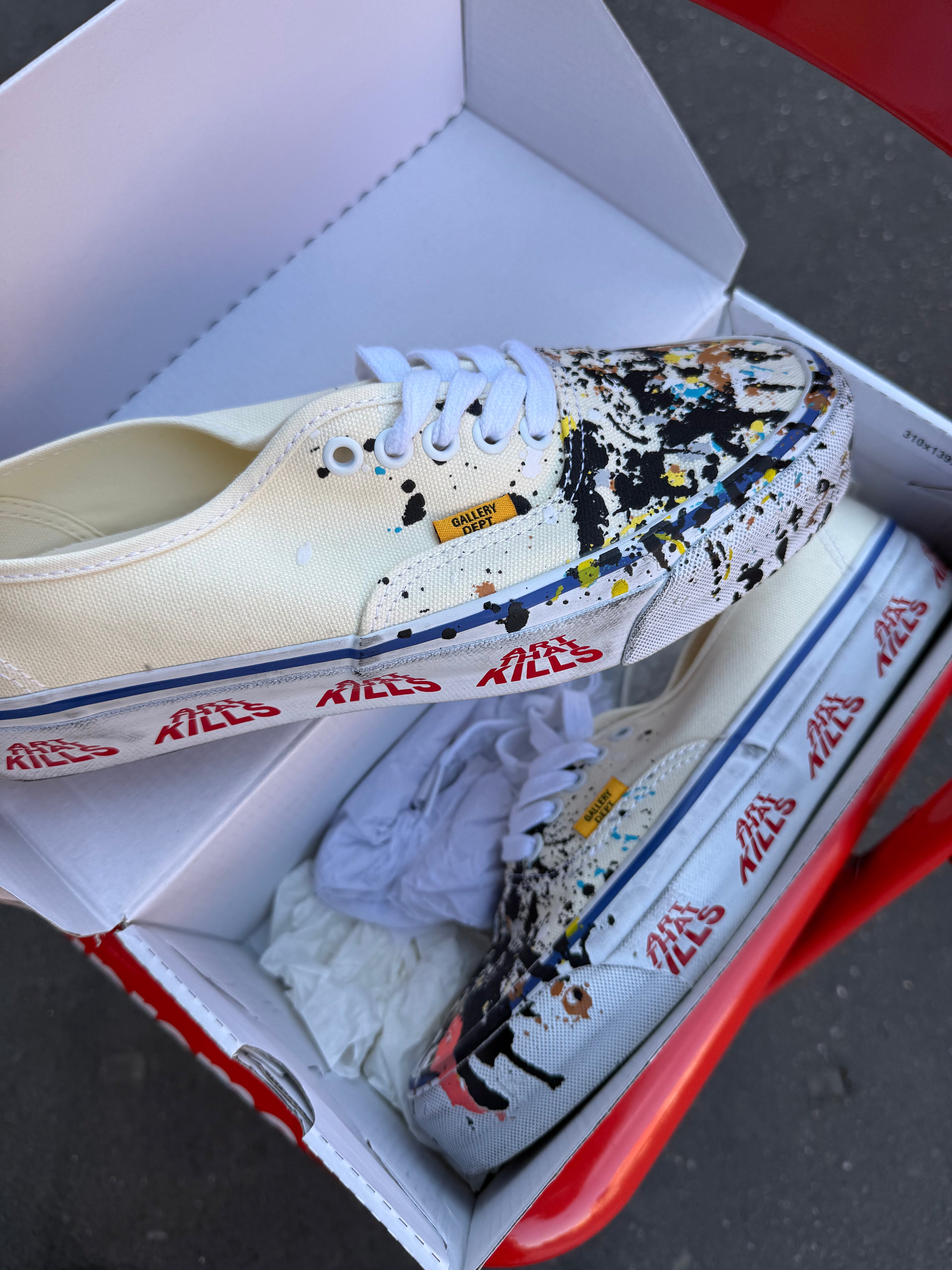Vans X Gallery Dept. Size 42 NEW