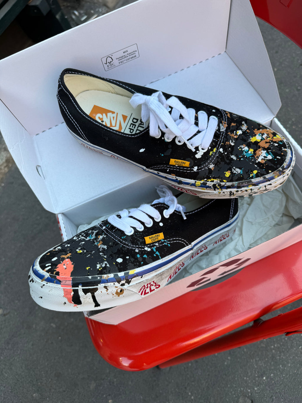Vans X Gallery Dept. Size 42 NEW