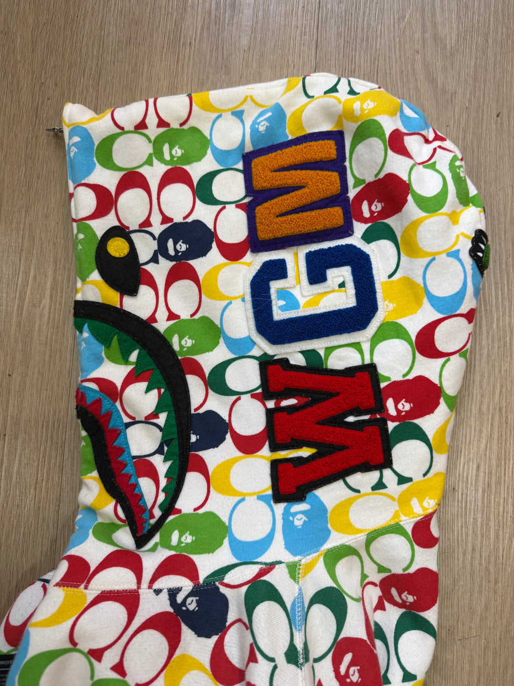 Bape Zip Hoodie Size XL cond 9/10