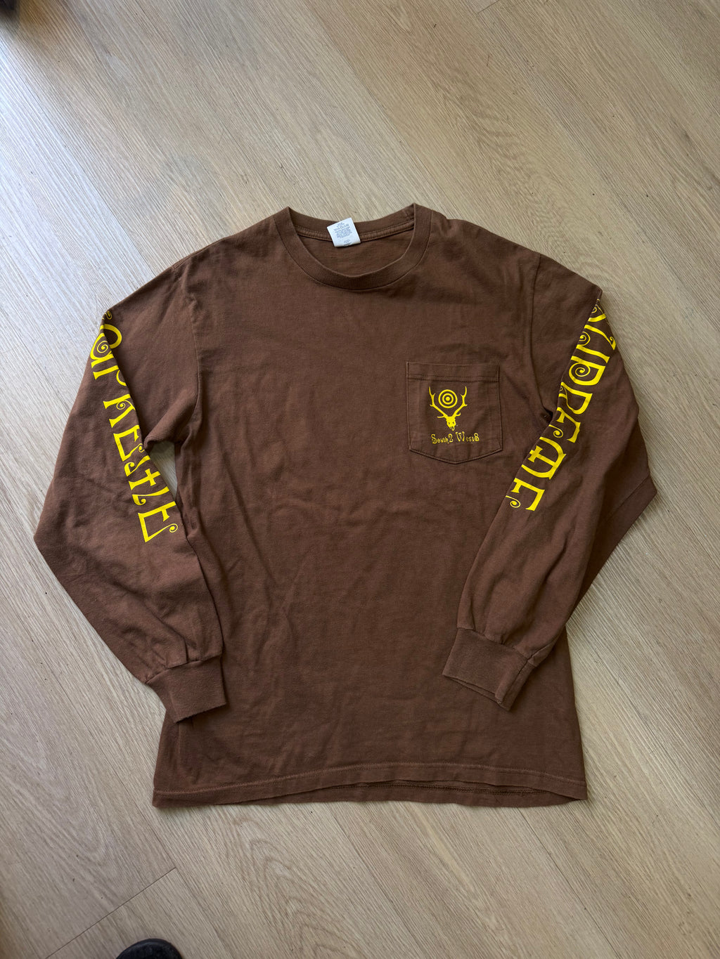 Supreme longsleeve brwn size M cond 8/10