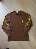 Supreme longsleeve brwn size M cond 8/10
