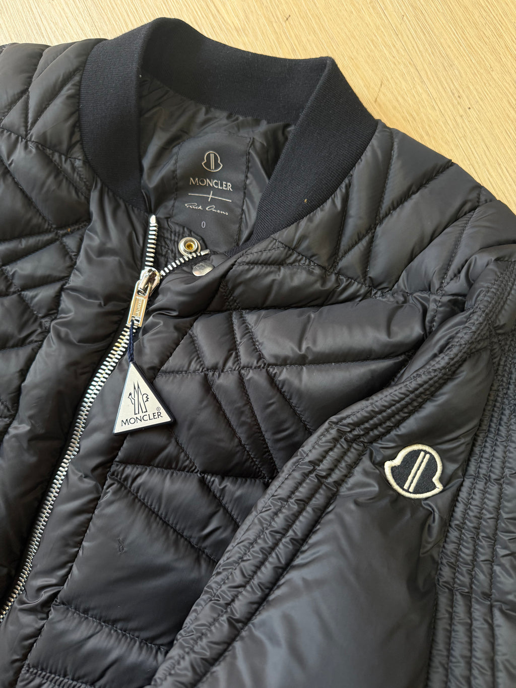 Rick Owens X Moncler giubbotto Size 2 cond 9,8/10