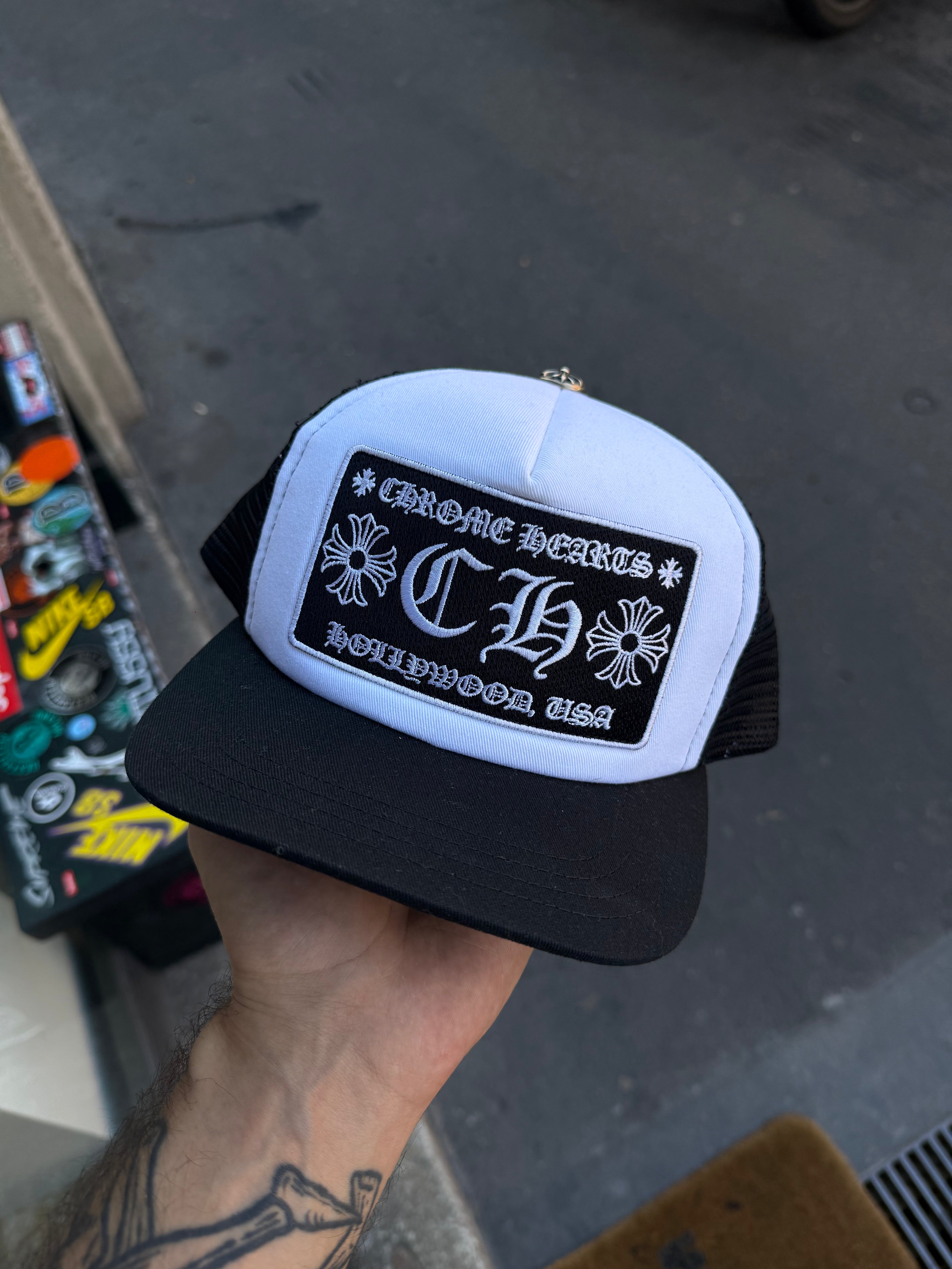 Chrome Hearts trucker hat Hollywood cond 9/10