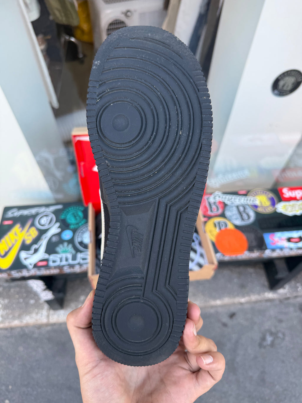 Off White X Nike air force size 45 cond 8/10