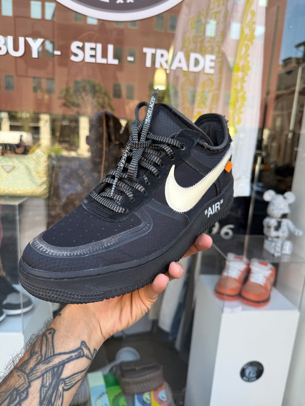 Off White X Nike air force size 45 cond 8/10