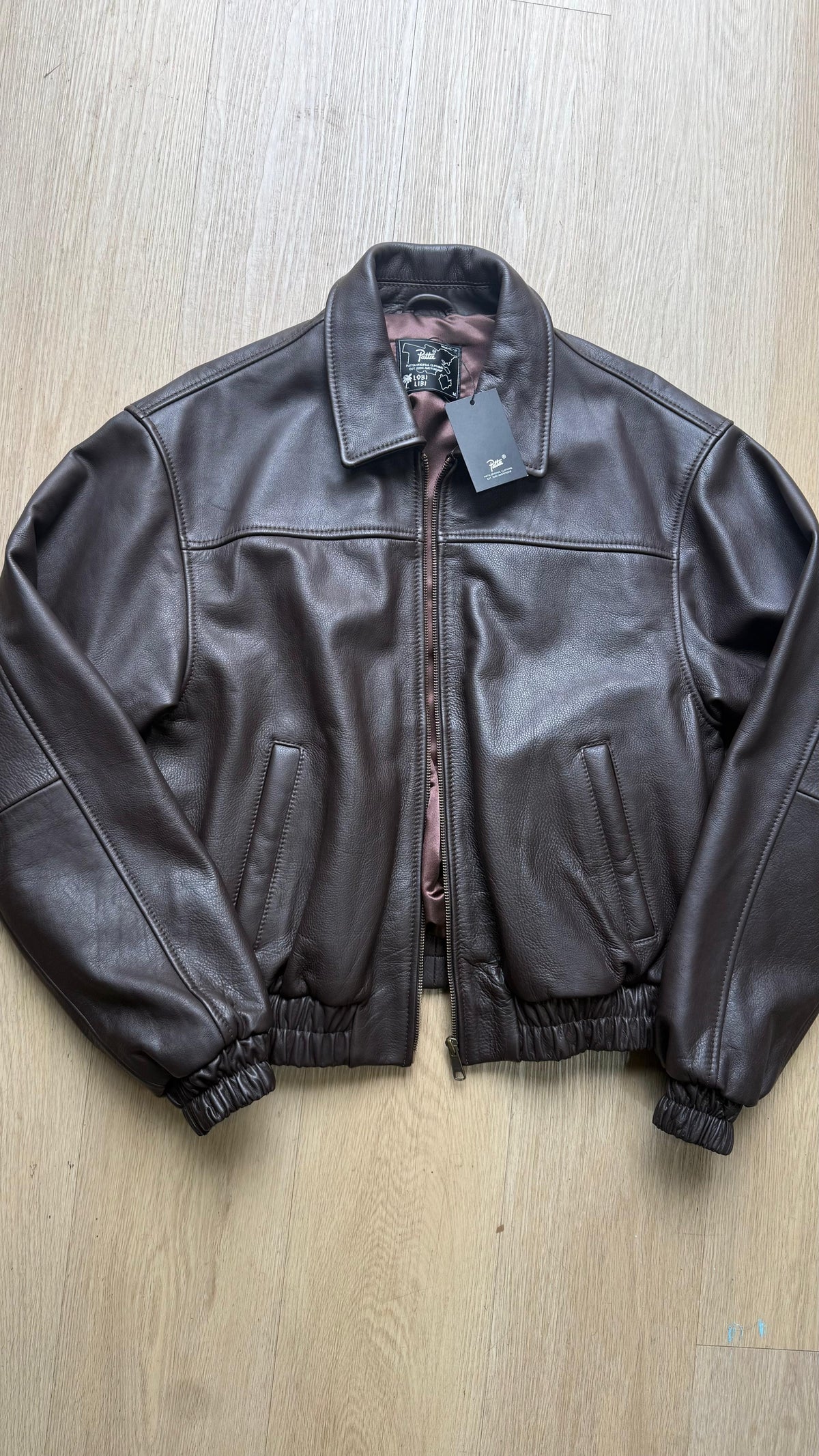 Patta leather jacket size M